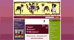 Desktop Screenshot of bostonterriers.cz